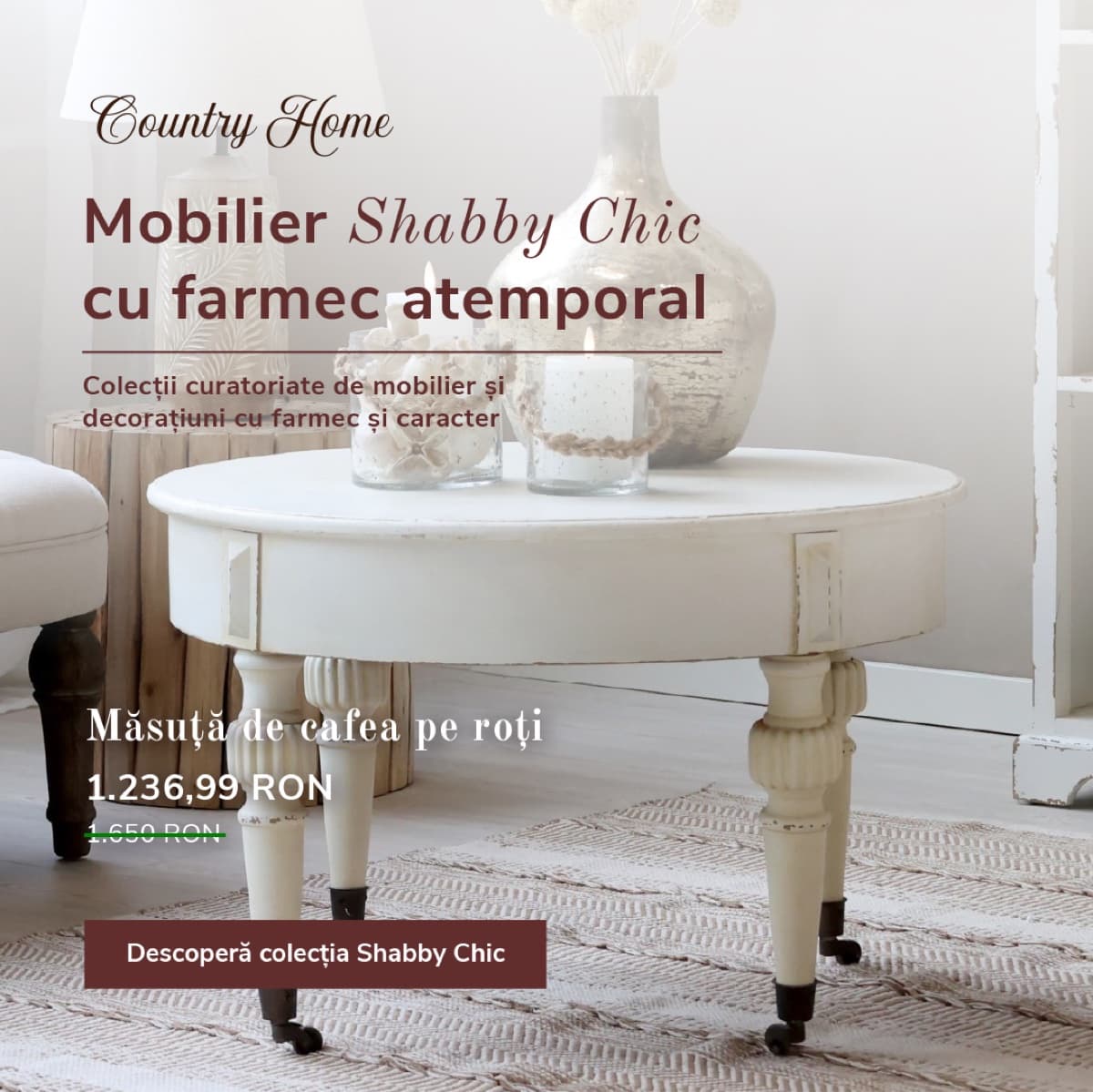 Country Home Premium Furniture performance ad creative 2 by Advirals